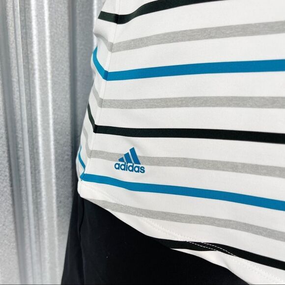 ADIDAS Ultimate365 Stripe Golf Polo - Picture 9 of 12